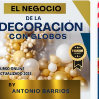 Portada El Negocio de la Decoración con Globos